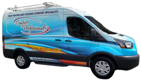 Comfort Professionals HVAC Service Van